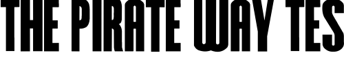 Font : Hursheys Custom Text : The Pirate Way Test your own text here Click to download or to view this font on a tshirt that can be custom printed in Bali