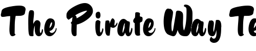 Font : Huston Custom Text : The Pirate Way Test your own text here Click to download or to view this font on a tshirt that can be custom printed in Bali