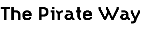 Font : HypeStyle-Black Custom Text : The Pirate Way Test your own text here Click to download or to view this font on a tshirt that can be custom printed in Bali