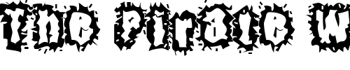 Font : Hyper-Kinetic Custom Text : The Pirate Way Test your own text here Click to download or to view this font on a tshirt that can be custom printed in Bali