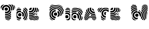 Font : Hypmotizin Custom Text : The Pirate Way Test your own text here Click to download or to view this font on a tshirt that can be custom printed in Bali