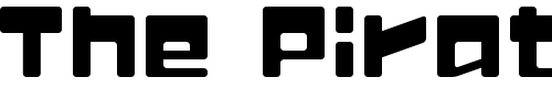 Font : I2Macross-E Custom Text : The Pirate Way Test your own text here Click to download or to view this font on a tshirt that can be custom printed in Bali