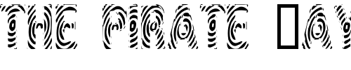 Font : ID-SupernovaSW Custom Text : The Pirate Way Test your own text here Click to download or to view this font on a tshirt that can be custom printed in Bali