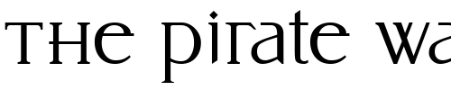 Font : IDIOSYNOPTIUM1 Custom Text : The Pirate Way Test your own text here Click to download or to view this font on a tshirt that can be custom printed in Bali