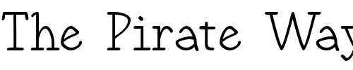 Font : IEOcean1 Custom Text : The Pirate Way Test your own text here Click to download or to view this font on a tshirt that can be custom printed in Bali