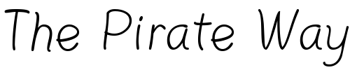 Font : IEOcean2 Custom Text : The Pirate Way Test your own text here Click to download or to view this font on a tshirt that can be custom printed in Bali