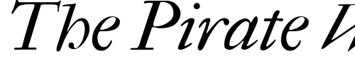 Font : IM-FELL-French-Canon-Italic Custom Text : The Pirate Way Test your own text here Click to download or to view this font on a tshirt that can be custom printed in Bali