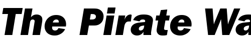 Font : ITC-Franklin-Gothic-LT-Heavy-Italic Custom Text : The Pirate Way Test your own text here Click to download or to view this font on a tshirt that can be custom printed in Bali