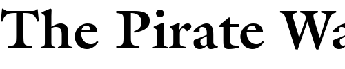 Font : ITC-Galliard-LT-Bold Custom Text : The Pirate Way Test your own text here Click to download or to view this font on a tshirt that can be custom printed in Bali