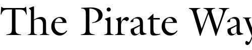 Font : ITC-Galliard-LT-Roman Custom Text : The Pirate Way Test your own text here Click to download or to view this font on a tshirt that can be custom printed in Bali