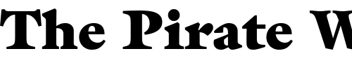 Font : ITC-Galliard-LT-Ultra Custom Text : The Pirate Way Test your own text here Click to download or to view this font on a tshirt that can be custom printed in Bali