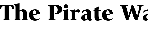 Font : ITC-Giovanni-LT-Black Custom Text : The Pirate Way Test your own text here Click to download or to view this font on a tshirt that can be custom printed in Bali