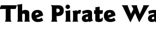 Font : ITC-Goudy-Sans-LT-Black Custom Text : The Pirate Way Test your own text here Click to download or to view this font on a tshirt that can be custom printed in Bali