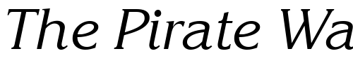 Font : ITC-Korinna-LT-Regular-Kursiv Custom Text : The Pirate Way Test your own text here Click to download or to view this font on a tshirt that can be custom printed in Bali
