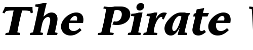 Font : ITC-Leawood-LT-Black-Italic Custom Text : The Pirate Way Test your own text here Click to download or to view this font on a tshirt that can be custom printed in Bali