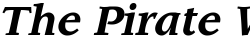 Font : ITC-Leawood-LT-Bold-Italic Custom Text : The Pirate Way Test your own text here Click to download or to view this font on a tshirt that can be custom printed in Bali