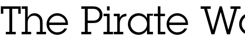 Font : ITC-Lubalin-Graph-LT-Book Custom Text : The Pirate Way Test your own text here Click to download or to view this font on a tshirt that can be custom printed in Bali