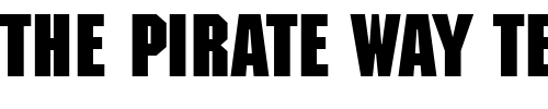 Font : ITC-Machine-LT-Bold Custom Text : The Pirate Way Test your own text here Click to download or to view this font on a tshirt that can be custom printed in Bali