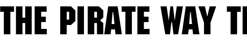 Font : ITC-Machine-LT-Medium Custom Text : The Pirate Way Test your own text here Click to download or to view this font on a tshirt that can be custom printed in Bali