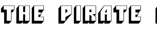 Font : ITC-Pioneer Custom Text : The Pirate Way Test your own text here Click to download or to view this font on a tshirt that can be custom printed in Bali