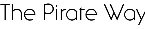 Font : ITC-Serif-Gothic-LT-Light Custom Text : The Pirate Way Test your own text here Click to download or to view this font on a tshirt that can be custom printed in Bali