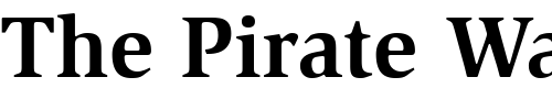Font : ITC-Slimbach-LT-Bold Custom Text : The Pirate Way Test your own text here Click to download or to view this font on a tshirt that can be custom printed in Bali