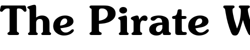 Font : ITC-Souvenir-Greek-Demi Custom Text : The Pirate Way Test your own text here Click to download or to view this font on a tshirt that can be custom printed in Bali