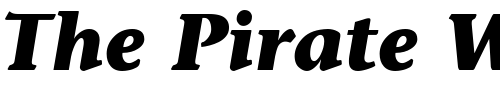 Font : ITC-Stone-Informal-Bold-Italic Custom Text : The Pirate Way Test your own text here Click to download or to view this font on a tshirt that can be custom printed in Bali