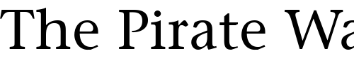 Font : ITC-Stone-Serif-LT Custom Text : The Pirate Way Test your own text here Click to download or to view this font on a tshirt that can be custom printed in Bali
