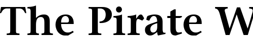 Font : ITC-Stone-Serif-LT-Semibold Custom Text : The Pirate Way Test your own text here Click to download or to view this font on a tshirt that can be custom printed in Bali