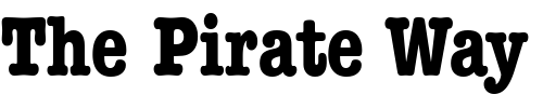 Font : ITCAmericanTypewriter-Condensed-Bold Custom Text : The Pirate Way Test your own text here Click to download or to view this font on a tshirt that can be custom printed in Bali