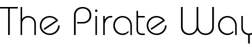Font : ITCBauhaus-Light Custom Text : The Pirate Way Test your own text here Click to download or to view this font on a tshirt that can be custom printed in Bali