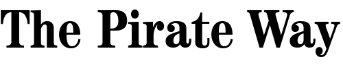 Font : ITCCentury-Condensed-Bold Custom Text : The Pirate Way Test your own text here Click to download or to view this font on a tshirt that can be custom printed in Bali