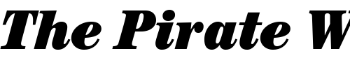 Font : ITCCentury-UltraCondensed-Italic Custom Text : The Pirate Way Test your own text here Click to download or to view this font on a tshirt that can be custom printed in Bali