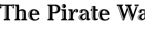 Font : ITCCheltenhamHandtooled-Bold Custom Text : The Pirate Way Test your own text here Click to download or to view this font on a tshirt that can be custom printed in Bali