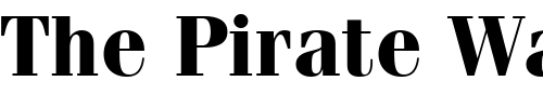 Font : ITCFenice-Bold Custom Text : The Pirate Way Test your own text here Click to download or to view this font on a tshirt that can be custom printed in Bali