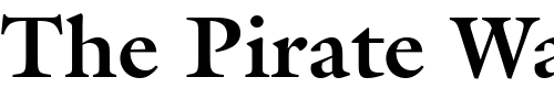 Font : ITCGalliard-Bold Custom Text : The Pirate Way Test your own text here Click to download or to view this font on a tshirt that can be custom printed in Bali