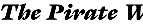 Font : ITCGalliard-Ultra-Italic Custom Text : The Pirate Way Test your own text here Click to download or to view this font on a tshirt that can be custom printed in Bali