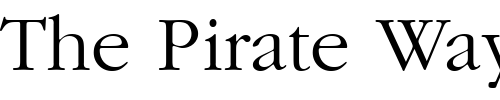 Font : ITCGaramond-Light Custom Text : The Pirate Way Test your own text here Click to download or to view this font on a tshirt that can be custom printed in Bali