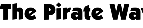 Font : ITCKabel-Ultra Custom Text : The Pirate Way Test your own text here Click to download or to view this font on a tshirt that can be custom printed in Bali