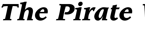 Font : ITCLeawood-Black-Italic Custom Text : The Pirate Way Test your own text here Click to download or to view this font on a tshirt that can be custom printed in Bali