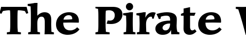 Font : ITCLeawood-Bold Custom Text : The Pirate Way Test your own text here Click to download or to view this font on a tshirt that can be custom printed in Bali