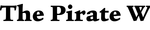 Font : ITCLegacySerif-Ultra Custom Text : The Pirate Way Test your own text here Click to download or to view this font on a tshirt that can be custom printed in Bali