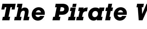 Font : ITCLubalinGraph-BoldOblique Custom Text : The Pirate Way Test your own text here Click to download or to view this font on a tshirt that can be custom printed in Bali