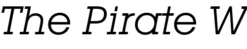 Font : ITCLubalinGraph-BookOblique Custom Text : The Pirate Way Test your own text here Click to download or to view this font on a tshirt that can be custom printed in Bali
