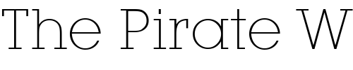 Font : ITCLubalinGraph-ExtraLight Custom Text : The Pirate Way Test your own text here Click to download or to view this font on a tshirt that can be custom printed in Bali