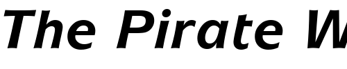 Font : ITCMixage-BoldItalic Custom Text : The Pirate Way Test your own text here Click to download or to view this font on a tshirt that can be custom printed in Bali