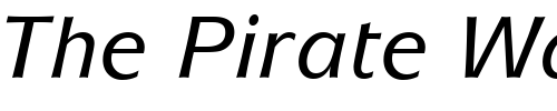 Font : ITCMixage-MediumItalic Custom Text : The Pirate Way Test your own text here Click to download or to view this font on a tshirt that can be custom printed in Bali