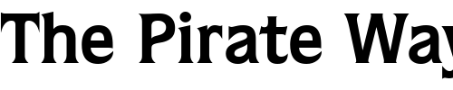Font : ITCQuorum-Bold Custom Text : The Pirate Way Test your own text here Click to download or to view this font on a tshirt that can be custom printed in Bali