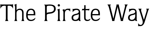 Font : ITCQuorum-Book Custom Text : The Pirate Way Test your own text here Click to download or to view this font on a tshirt that can be custom printed in Bali